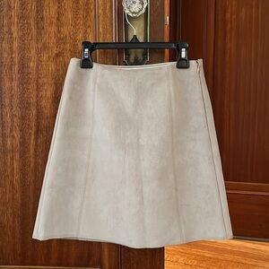 Aritzia Babaton Suede Mini Skirt size 0